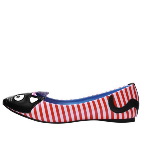 NIB Rare Striped Alley Cat T.U.K Rewind Flats Sz 6 - Picture 3 of 8